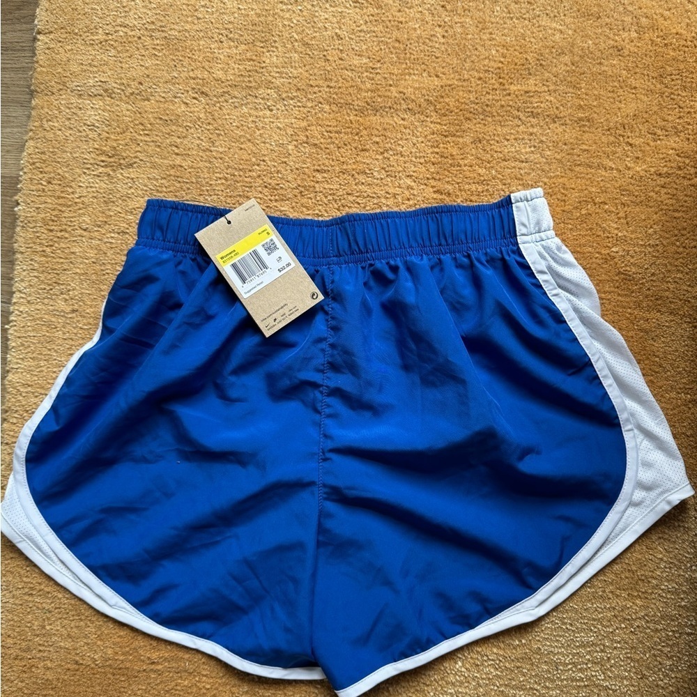 NWT Nike Tempo Game Royal & White Running Shorts - Picture 6 of 6